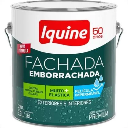 Tintas emborrachadas para fachadas e áreas externas